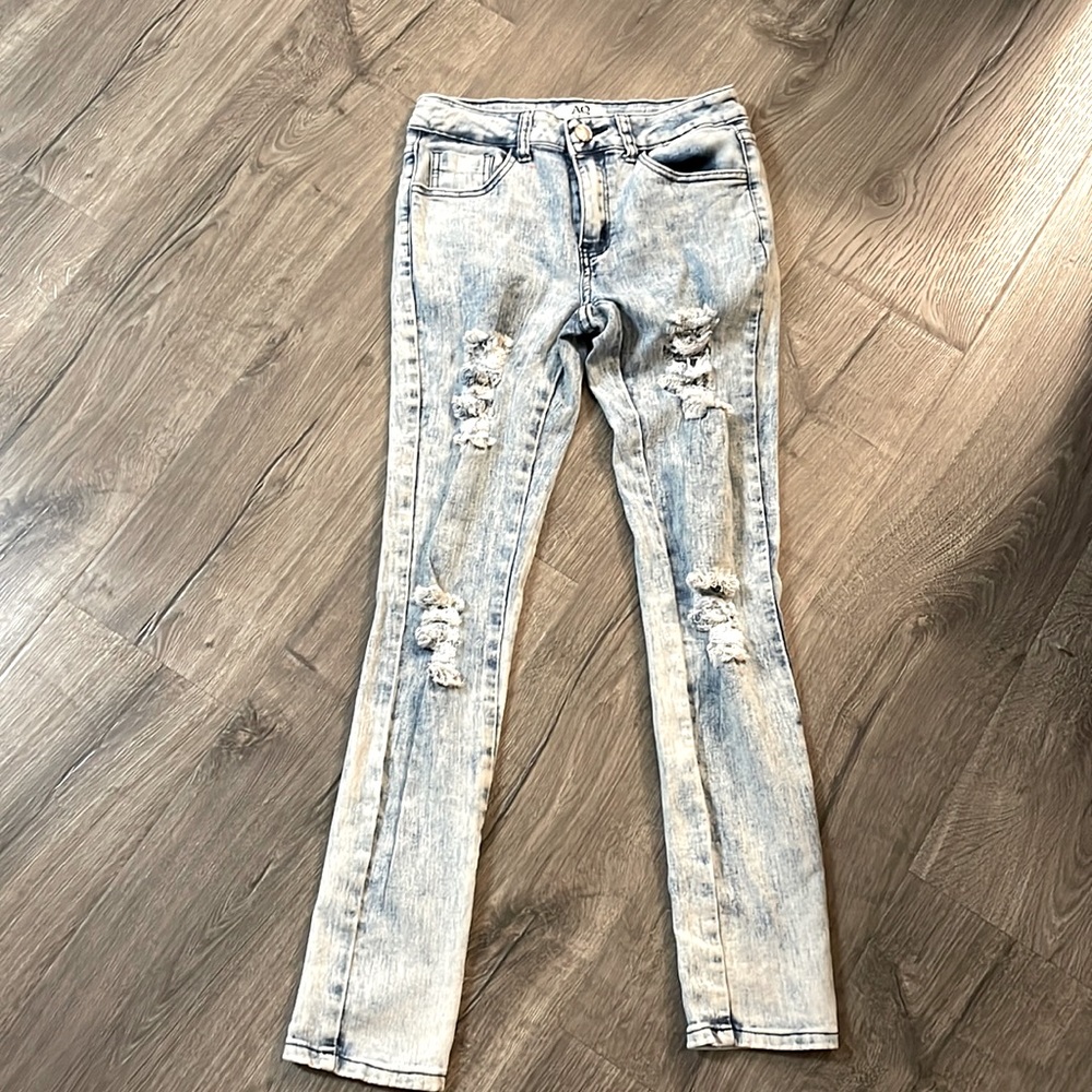 American Quality Denim 73% cotton denim pants kids